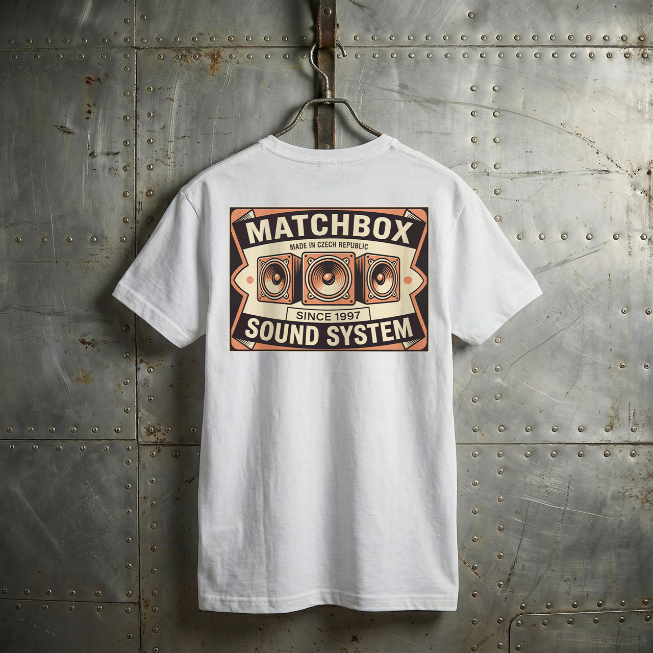 Matchbox SoloWorks – White – Unisex tričko - Obrázek 2