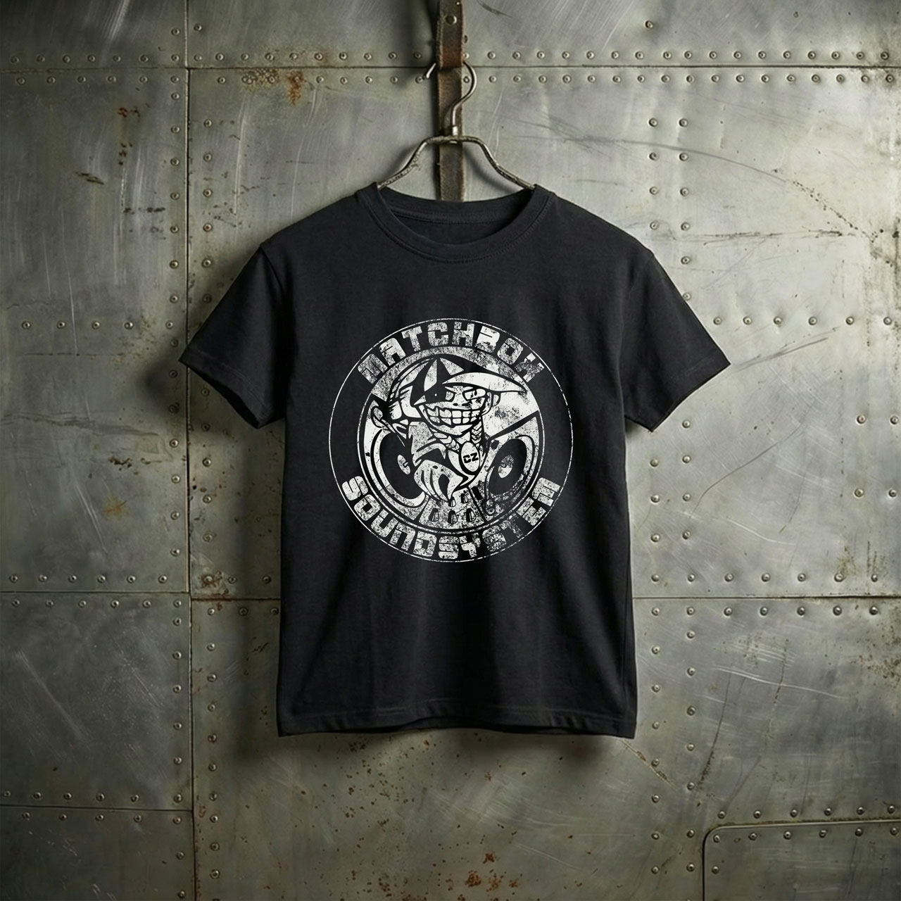Matchbox Vintage Logo – Black – Dětské tričko