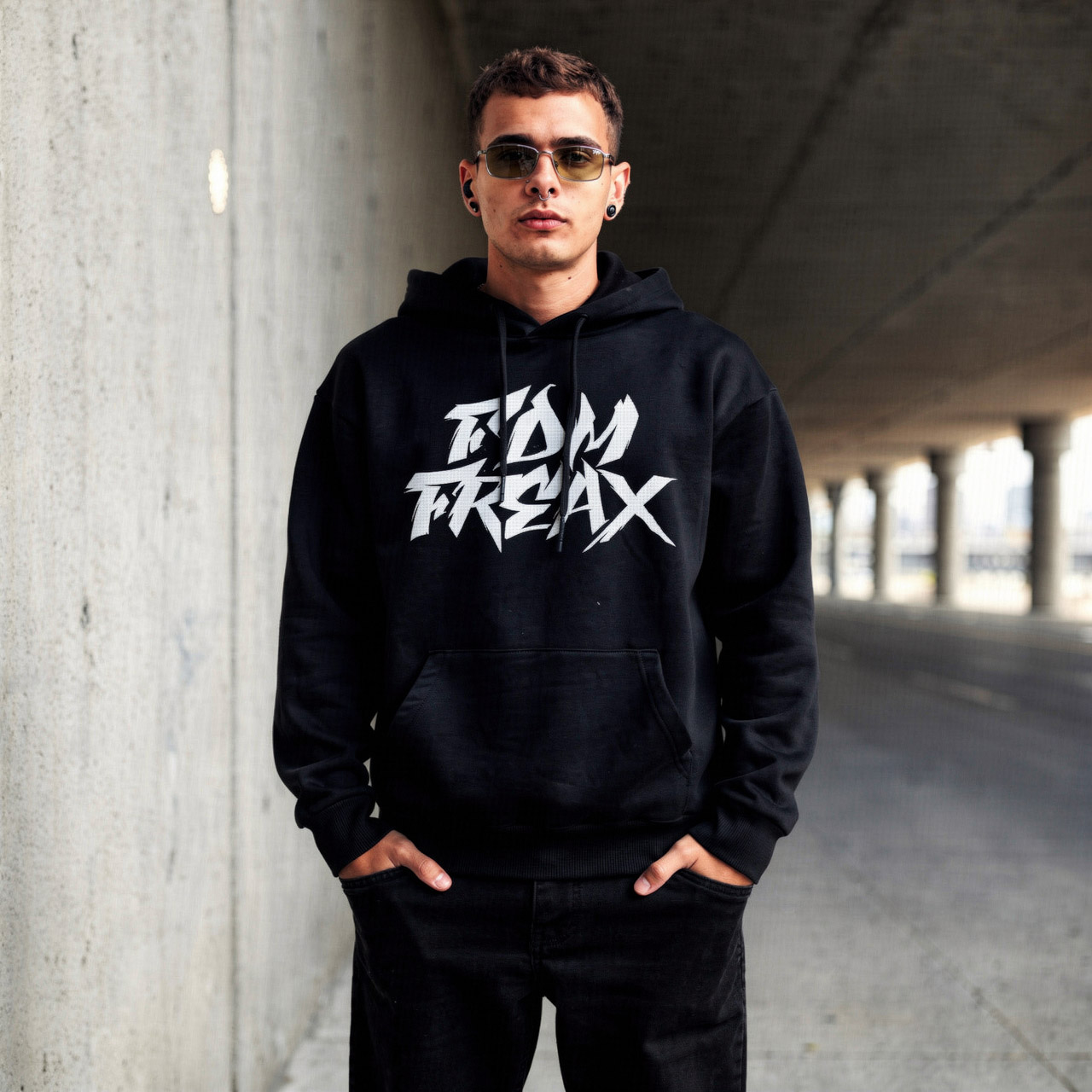 FDM Super-Skull – Black – Unisex mikina - Obrázek 2