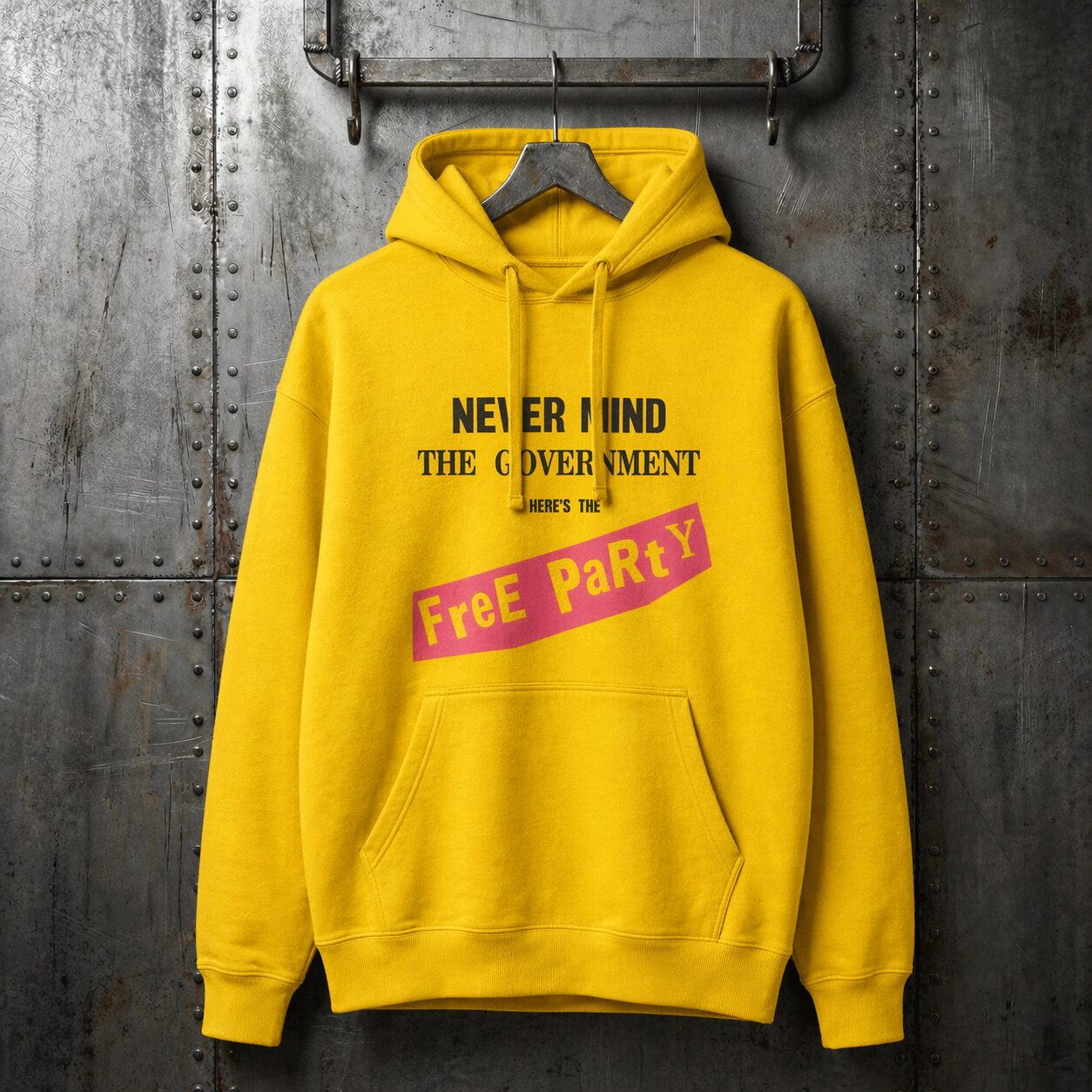 F*CK Never – Yellow – Hoodie